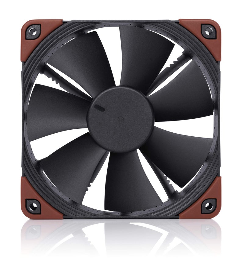 Noctua NF-F12 iPPC-2000, Heavy Duty Cooling Fan, 3-Pin, 2000 RPM (120mm, Black) - Image 3